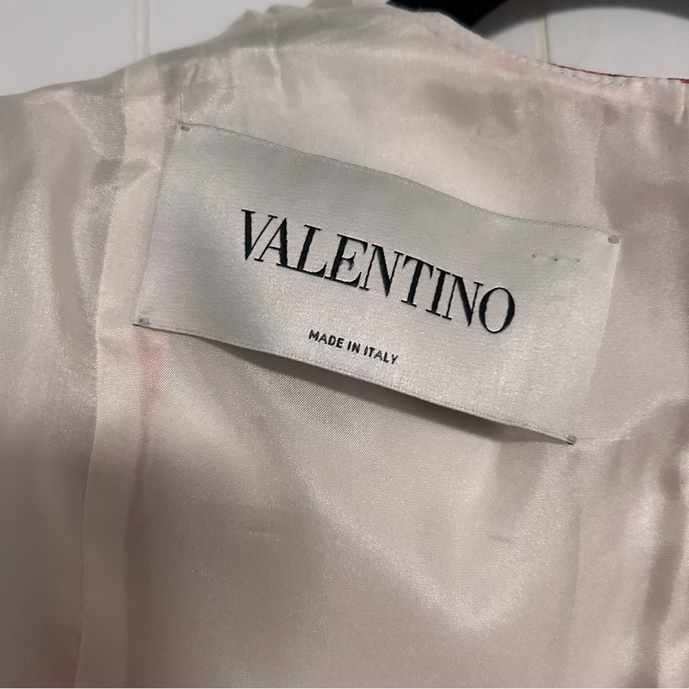 Valentino Floral Printed Sleeveless Mini Dress - Picture 13 of 16